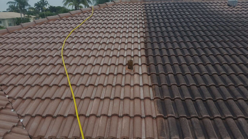 conroe-low-pressure-roof-cleaning